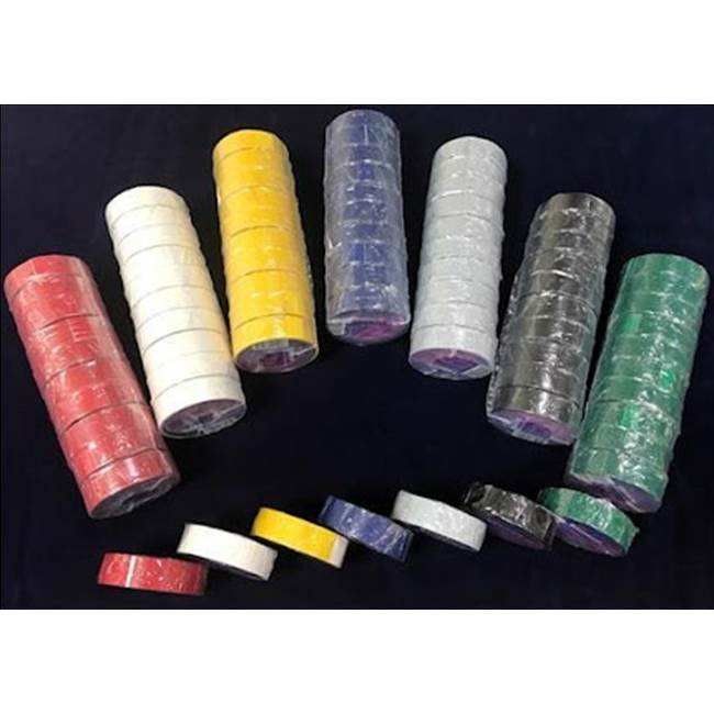 Bianco Bianco 3M21S-BK PVC 0,13mm*19mm*18m nastro adesivo elettrico21S-BK PVC 0,13mm*19mm*18m nastro adesivo elettrico