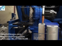 Mostra della saldatura del robot industriale di Yaskawa